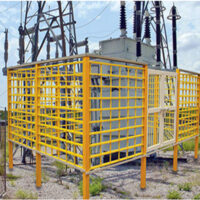 frp fencing around electrical transformers